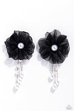 Load image into Gallery viewer, Dripping in Decadence Black Earrings