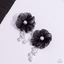Load image into Gallery viewer, Dripping in Decadence Black Earrings