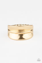 Load image into Gallery viewer, Band Together Gold Skinny Band Ring