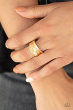 Load image into Gallery viewer, Band Together Gold Skinny Band Ring
