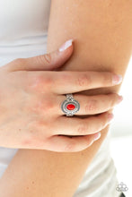Load image into Gallery viewer, Best in Zest Red Skinny Band Ring