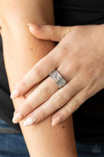 Load image into Gallery viewer, Billowy Bands Silver Skinny Band Ring