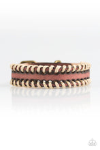 Load image into Gallery viewer, Trail Excursion Brown Buckle Bracelet