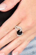Load image into Gallery viewer, Blockbuster Boom Black Skinny Band Ring