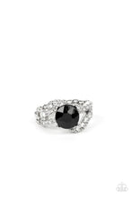 Load image into Gallery viewer, Blockbuster Boom Black Skinny Band Ring