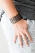 Load image into Gallery viewer, Wild Wrangler Brown Snap Bracelet