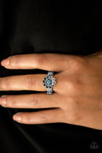 Load image into Gallery viewer, Anywhere Bud Here Blue Skinny Band Ring
