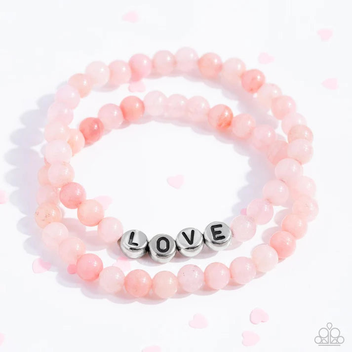 Devoted Dreamer Pink Bracelet