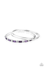 Load image into Gallery viewer, HEIR Toss Purple Bangles