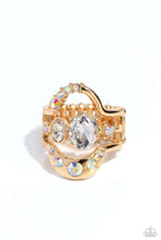Load image into Gallery viewer, Shopaholic Statement Gold Ring