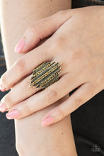 Load image into Gallery viewer, Shocking Sparkle Brass Ring