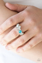 Load image into Gallery viewer, Luxury Loot Blue Skinny Band Ring