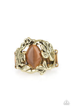 Load image into Gallery viewer, Tropical Flora Brass Ring