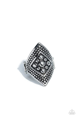 Hey Hot Stud Silver Ring