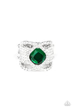 Load image into Gallery viewer, Triple Crown Twinkle Green Ring