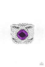 Load image into Gallery viewer, Triple Crown Twinkle Purple Ring
