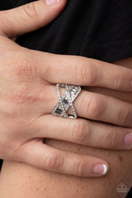 Load image into Gallery viewer, Triple Threat Twinkle Silver Ring