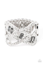 Load image into Gallery viewer, Triple Threat Twinkle Silver Ring