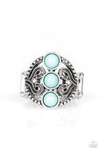 Load image into Gallery viewer, Triple Whammy Blue Ring