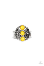 Load image into Gallery viewer, Triple Whammy Yellow Ring