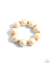 Load image into Gallery viewer, Pearl Procession Orange Bracelet