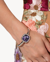 Load image into Gallery viewer, Asscher Admiration Purple Bracelet