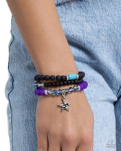 Load image into Gallery viewer, Sensible Star Purple Bracelet