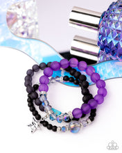 Load image into Gallery viewer, Sensible Star Purple Bracelet