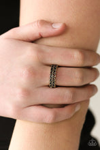 Load image into Gallery viewer, On the Vine Brass Skinny Band Ring