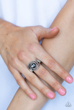 Load image into Gallery viewer, Celestial Karma Black Skinny Band Ring