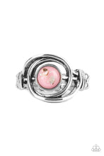 Load image into Gallery viewer, Celestial Karma Pink Skinny Band Ring