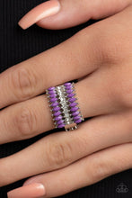 Load image into Gallery viewer, Cinematic Couture Purple Skinny Band Ring