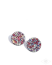 Load image into Gallery viewer, Radiant Ripples Pink Post Earring
