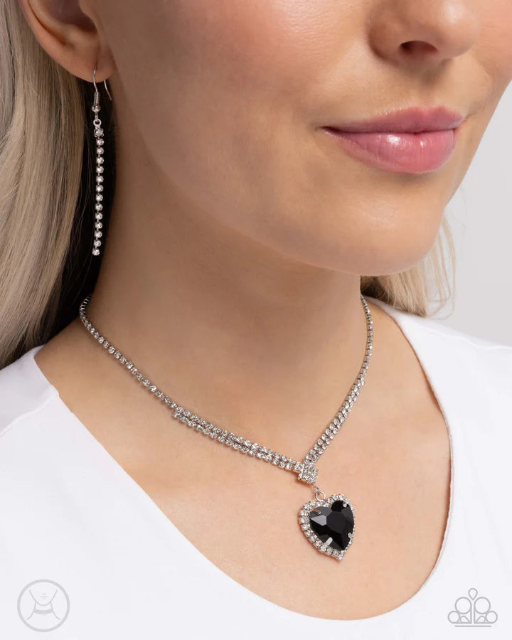 Parisian Playdate Black Choker