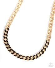 Load image into Gallery viewer, Painted Problem Black Necklace