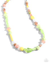 Load image into Gallery viewer, Colored Can-Can Green Necklace