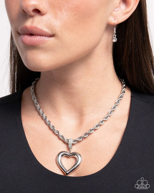 Admirable Academy White Necklace