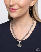 Load image into Gallery viewer, Locked Lady White Necklace