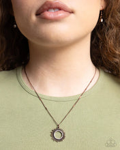 Load image into Gallery viewer, Sunburst Surprise Copper Necklace