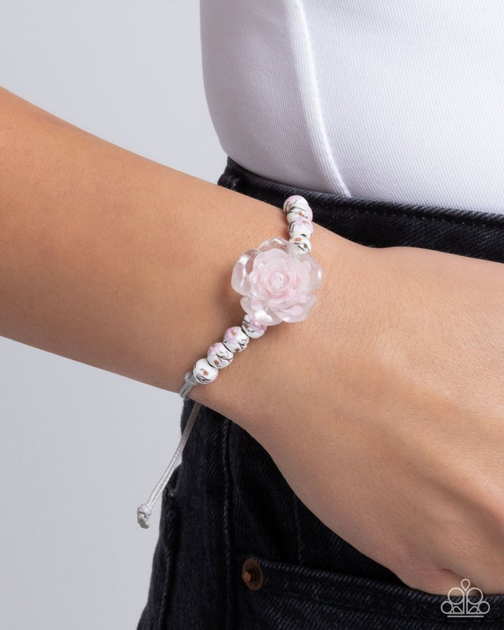 Ceramic Chic Pink Bracelet