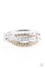 Load image into Gallery viewer, Bank On It Brown Skinny Band Ring