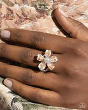 Load image into Gallery viewer, Chiseled Captian Brown Skinny Band Ring