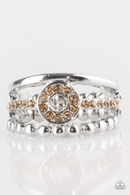 Load image into Gallery viewer, Cost of Living Brown Skinny Band Ring