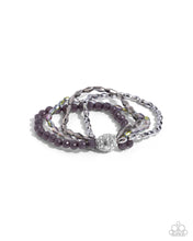 Load image into Gallery viewer, Beaded Boundary Silver Bracelet