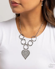 Load image into Gallery viewer, Focused Affection White Necklace