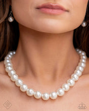 Load image into Gallery viewer, Dashing Definition White Necklace