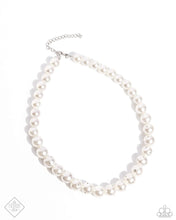 Load image into Gallery viewer, Dashing Definition White Necklace