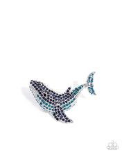 Load image into Gallery viewer, Whale of a Time Blue Ring