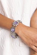 Load image into Gallery viewer, Pact of Petals Purple Bracelet