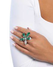 Load image into Gallery viewer, Floral Fix Green Ring